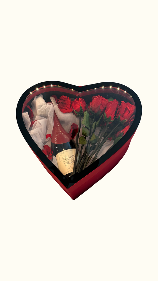 rose wine box